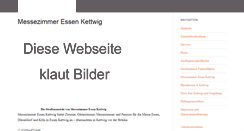 Desktop Screenshot of messezimmer-essen.com